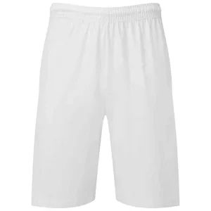 Fruit of the Loom Korte Iconische Jersey Heren (Wit)