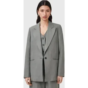 AllSaints Averie Lin Blazer Grey