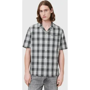 AllSaints Undermono Ss Shirt Black/white