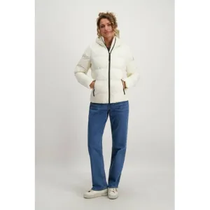 Cars gewatteerde jas ecru