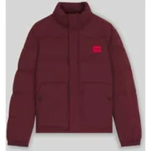 HUGO Regular fit gewatteerd jack met opstaande kraag, model ‘BALTO2541’