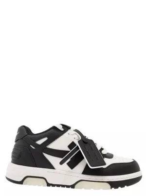 Off-White Low-Top Sneakers – Dames Out Of Office Sneaker Wit/Zwar in wit