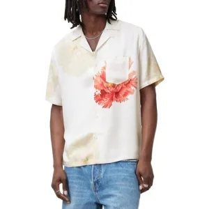 AllSaints Fleur Ss Shirt White