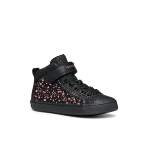 Geox Sneakers J Kalispera Girl Veterboots, glitterschoen met elastiek, maatsjabloon om te downloaden