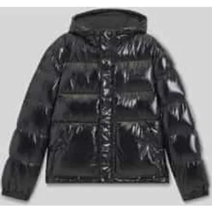 HUGO Regular fit gewatteerd jack met capuchon, model ‘BARO’