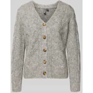 Pieces Regular fit gebreid jack met wol, model ‘NINA’