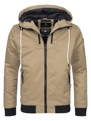 Navahoo Heren Jas B623 – Stijlvolle Overgangsjas met Fleecezakken & Waterafstotende Stof