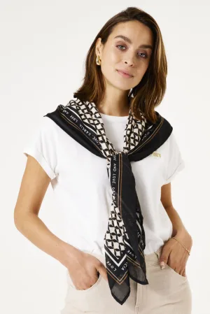 Sjaal met print