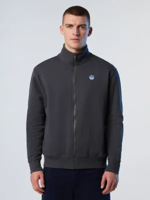 North Sails Sweatshirt Volledige ritssluiting met logopatch