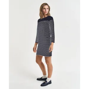 Gant Jerseyjurk REG 3/4 SLEEVE BRETON DRESS
