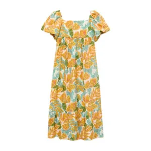 Mango Kids zomerjurk geel