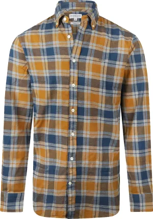 McGregor Overhemd Check Flannel Camel heren