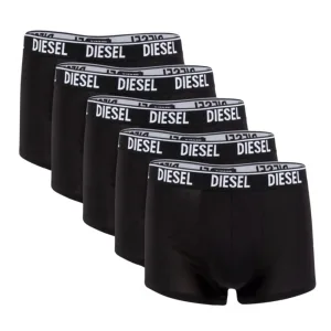 Diesel Heren Umbx-Shawn Boxershorts (Set van 5) (Zwart)