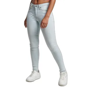 Jeans dameskleding van biologisch katoen in mid-rise Superdry Skinny Vintage