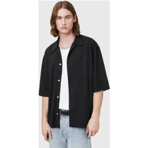 AllSaints Rialto Ss Shirt Black