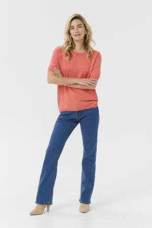 Pullover Straight fit rose