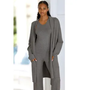 Lascana Lang vest van hoogwaardige brei