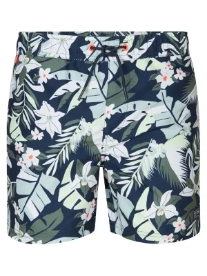 Petrol Industries – Heren All-over Print Zwembroek Covecrest – Groen