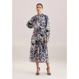 seidensticker Zomerjurk 1/1 druk