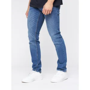 Crosshatch Heren Malcom Slim Jeans (Stonewash)