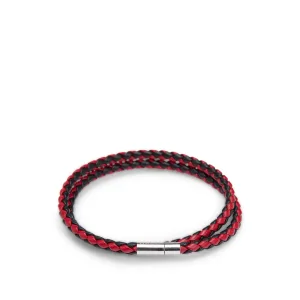 Accessories Hugo Italian Leather Bracelet in Pink