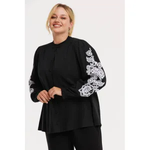 YOEK blousetop zwart