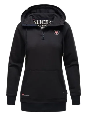 Navahoo dames longsleeve hoodie Zauberelfe – Lang & Comfortabel