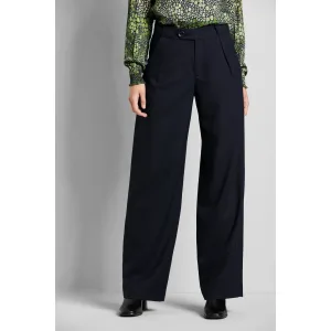 Bugatti Stoffen broek met rechte pijpen