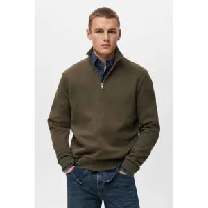 Mango Man sweater donkergroen