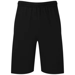 Fruit of the Loom Heren Iconic 195 Jersey Shorts (Zwart)