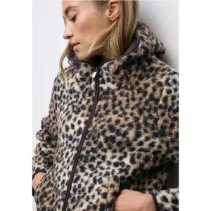 Street One Dames Teddyjas met leopatroon in Beige