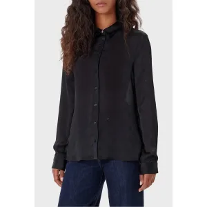 Langarmshirt met logo voor dames Guess Marthe