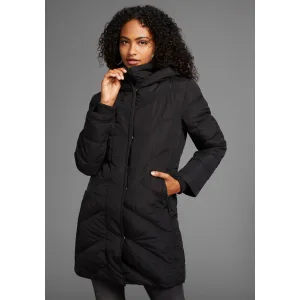 KangaROOS Winterjack met hoge kraag, gevoerde capuchon