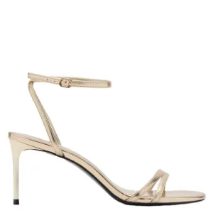 Mango sandalettes goud