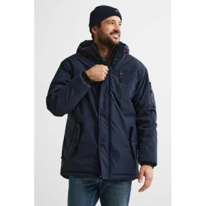 Petrol Industries winterjas donkerblauw