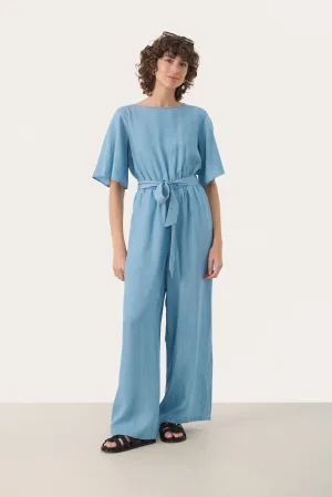 Jumpsuit Easy fit light blue