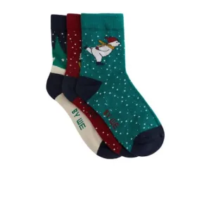 WE Fashion sokken – set van 3 multicolor