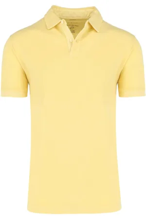 ETERNA Polo shirt Korte mouw lichtgeel