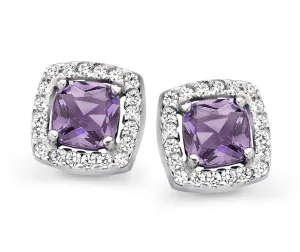 Orphelia ‘Faustine’ Dames 925 Sterling Zilveren Stud Oorbellen – Zilver ZO-7199/LA