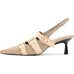 AllSaints Vivian Slingback Sand Brown