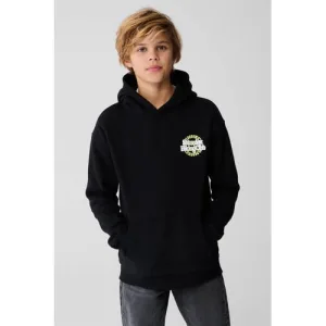 Shoeby hoodie met backprint zwart
