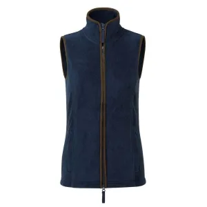 Premier Dames/dames Artisan Fleece Gilet (Marine / Bruin)