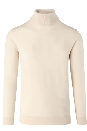 Marvelis Casual Trui Coltrui ecru, Effen