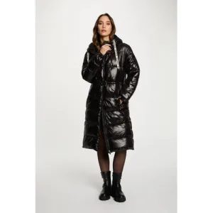 Morgan gewatteerde jas zwart