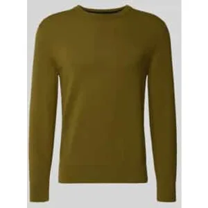 Marc O’Polo Regular fit gebreide pullover van een mix van katoen en scheerwol