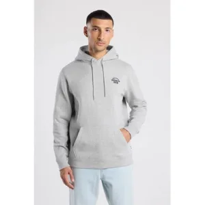 America Today hoodie met backprint grijs