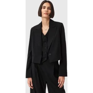 AllSaints Shores Tri Blazer Black