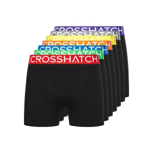 Crosshatch Heren Septet Boxershorts (Set van 7) (Veelkleurig)