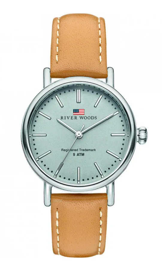 River Woods Oswego dameshorloge Bruin RW340013