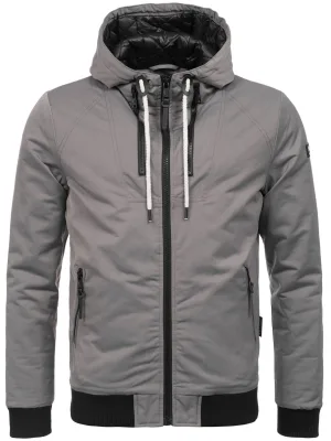 Navahoo Heren Jas B623 – Stijlvolle Overgangsjas met Fleecezakken & Waterafstotende Stof